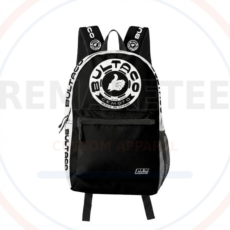 RemakeTee Custom Vintage Retro VMX Racing Backpack 105