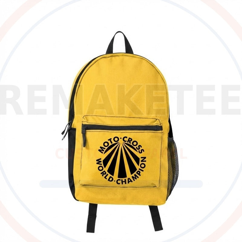 RemakeTee Custom Vintage Retro VMX Racing Backpack 127