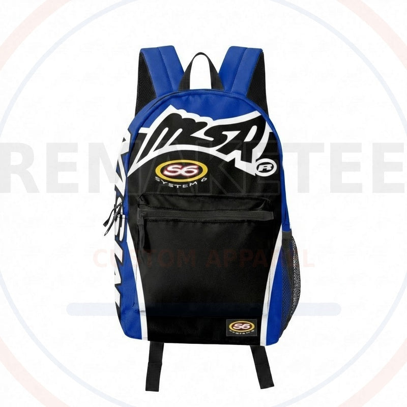 RemakeTee Custom Vintage Retro VMX Racing Backpack 136
