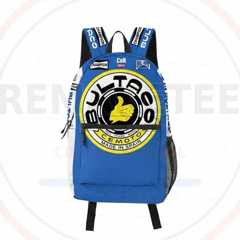 RemakeTee Custom Vintage Retro VMX Racing Backpack 185