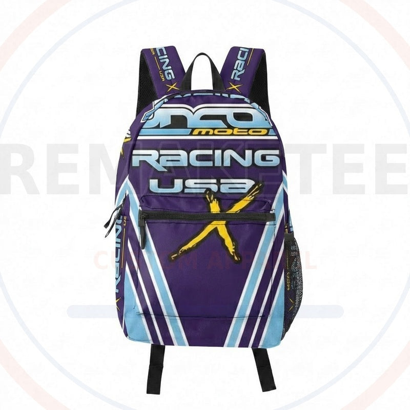 RemakeTee Custom Vintage Retro VMX Racing Backpack 243