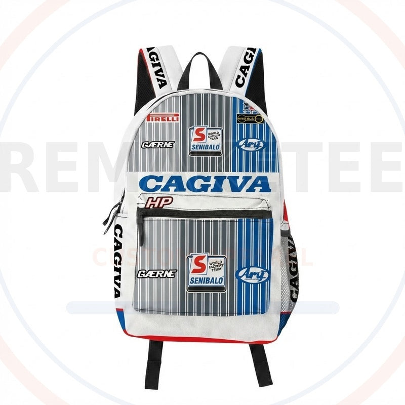 RemakeTee Custom Vintage Retro VMX Racing Backpack 258