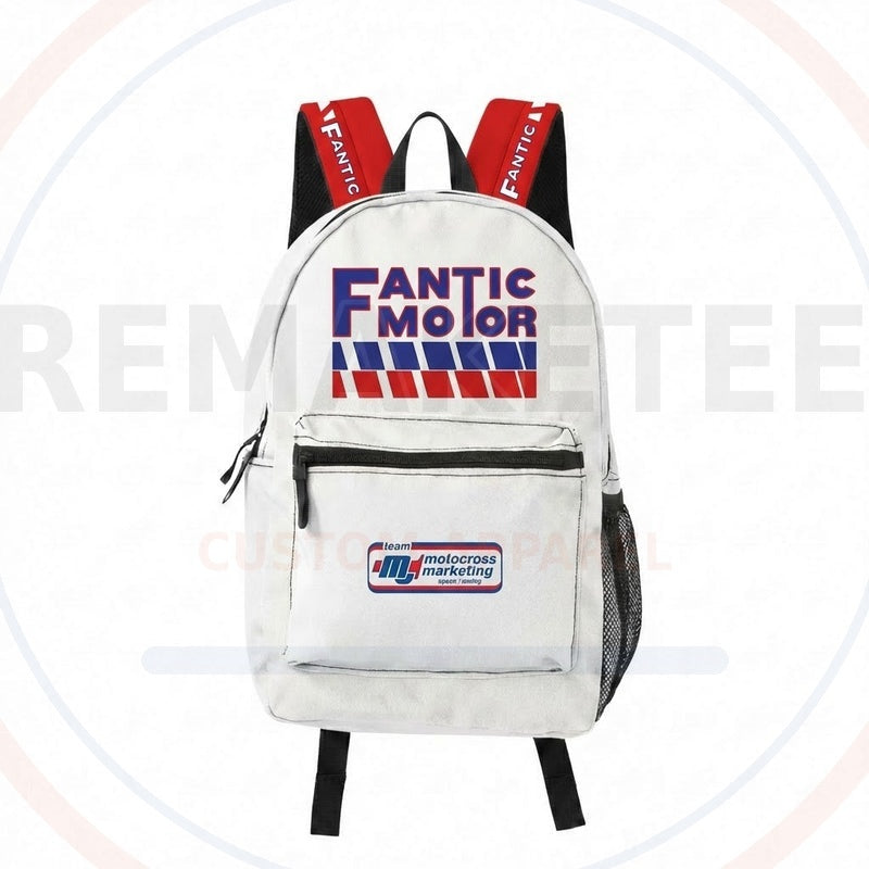 RemakeTee Custom Vintage Retro VMX Racing Backpack 378