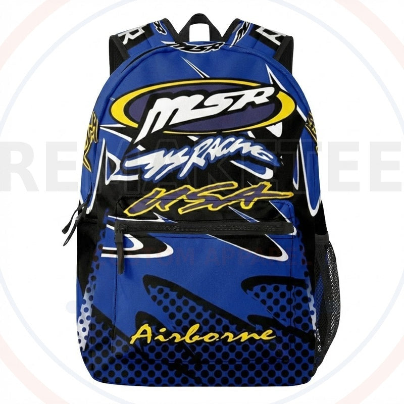RemakeTee Custom Vintage Retro VMX Racing Backpack 432