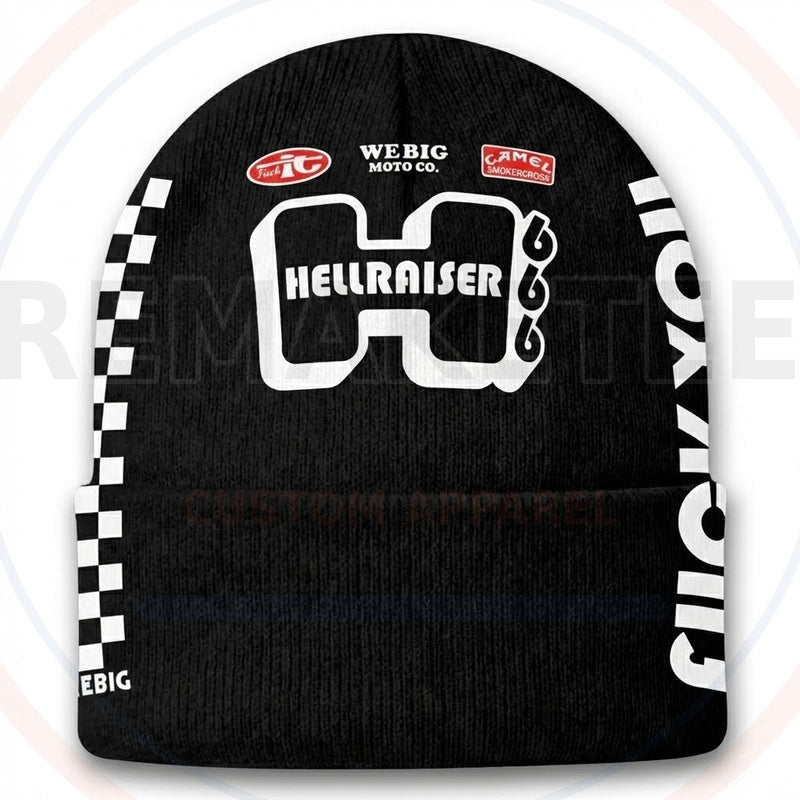 RemakeTee Custom Vintage Retro VMX Racing Beanie 021