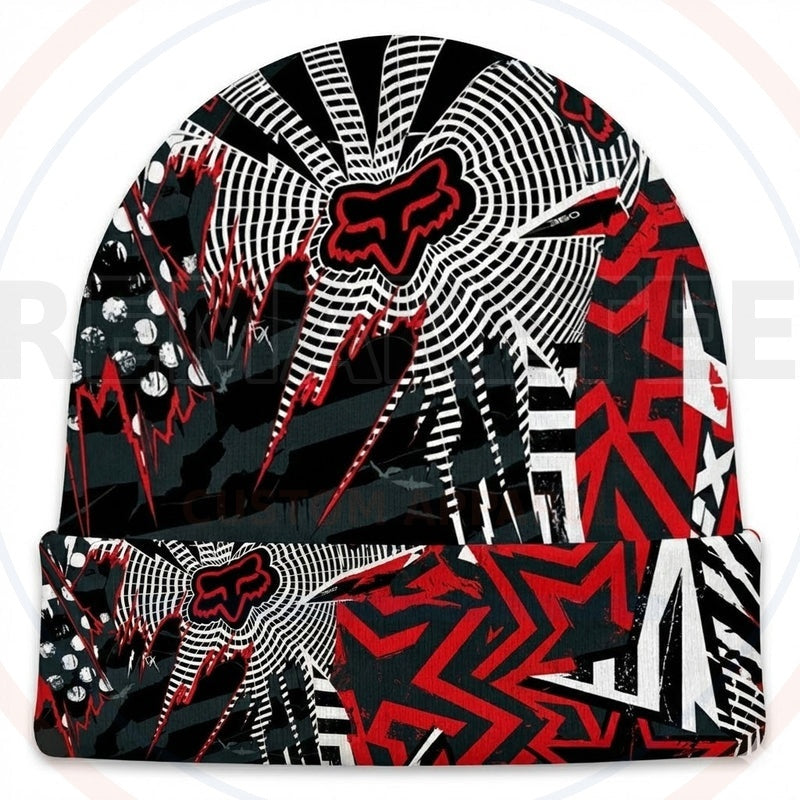RemakeTee Custom Vintage Retro VMX Racing Beanie 032