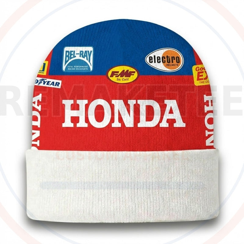 RemakeTee Custom Vintage Retro VMX Racing Beanie 081