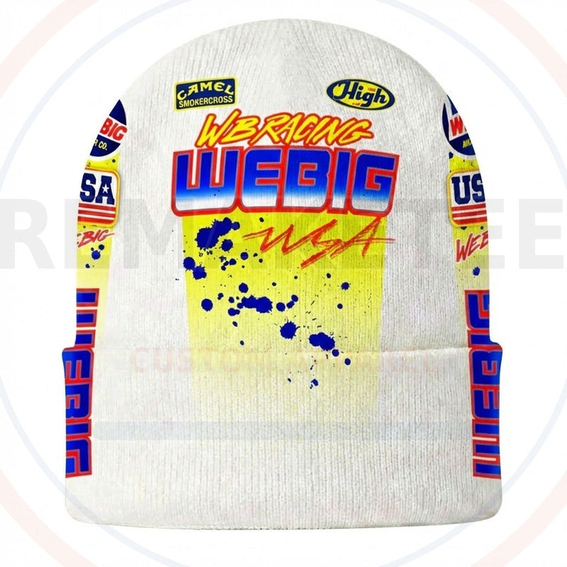 RemakeTee Custom Vintage Retro VMX Racing Beanie 157