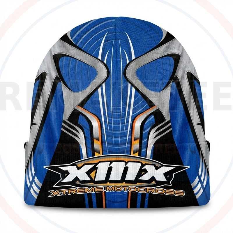 RemakeTee Custom Vintage Retro VMX Racing Beanie 163