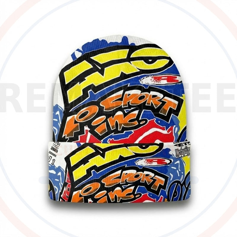 RemakeTee Custom Vintage Retro VMX Racing Beanie 316
