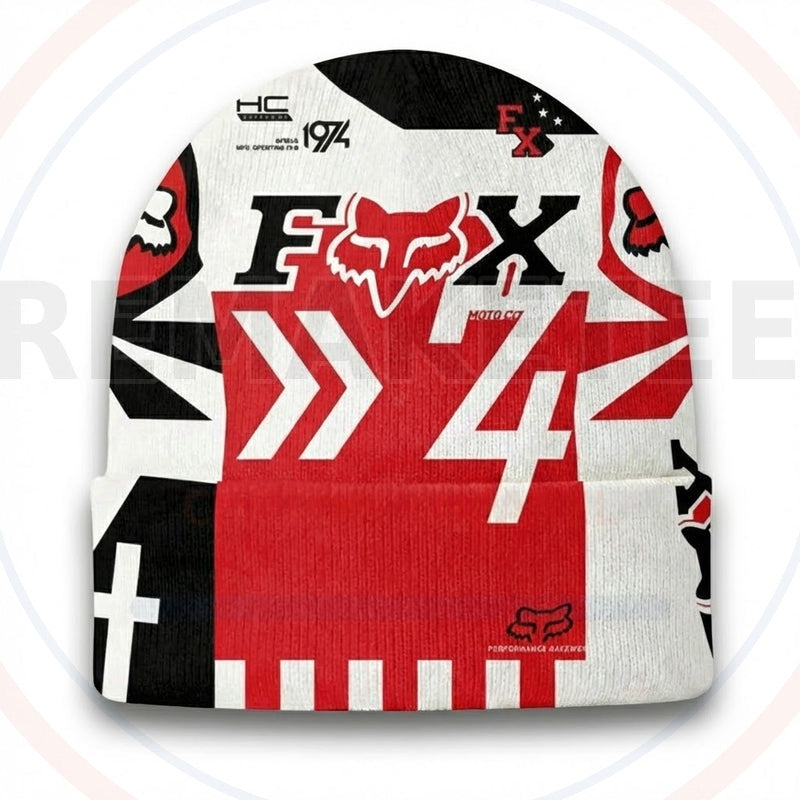 RemakeTee Custom Vintage Retro VMX Racing Beanie 327