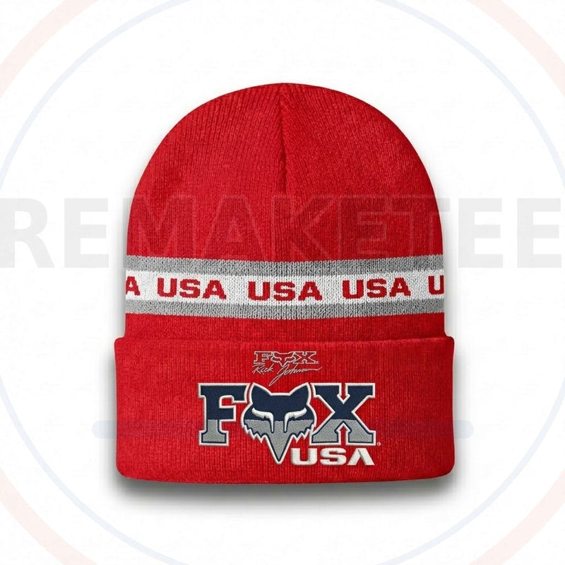 RemakeTee Custom Vintage Retro VMX Racing Beanie 375