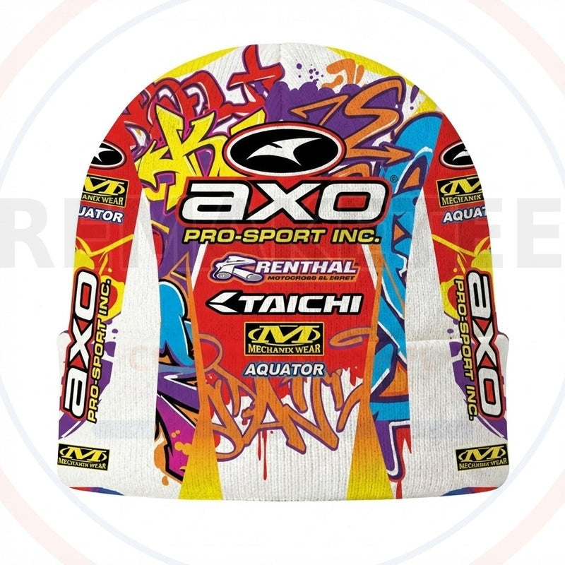 RemakeTee Custom Vintage Retro VMX Racing Beanie 400