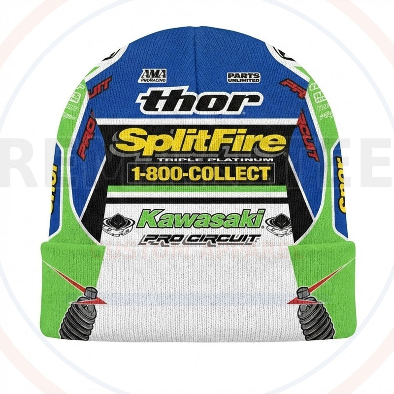 RemakeTee Custom Vintage Retro VMX Racing Beanie 407