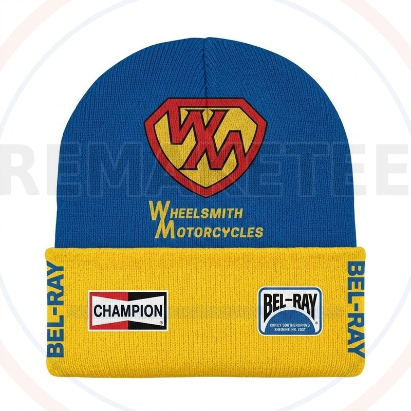 RemakeTee Custom Vintage Retro VMX Racing Beanie 410