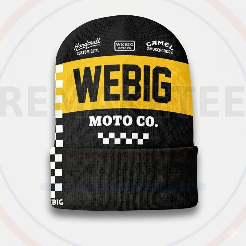 RemakeTee Custom Vintage Retro VMX Racing Beanie 476