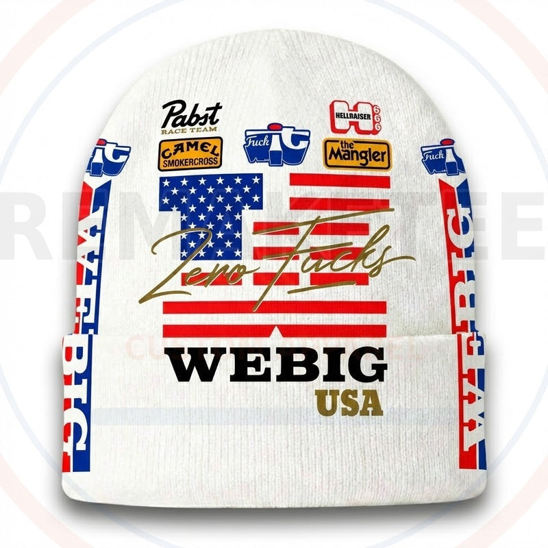 RemakeTee Custom Vintage Retro VMX Racing Beanie 497