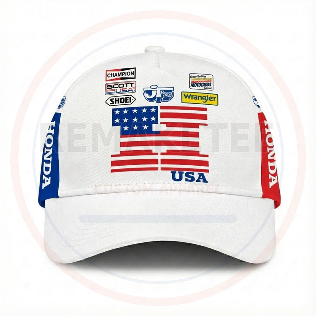 RemakeTee Custom Vintage Retro VMX Racing Cap 161
