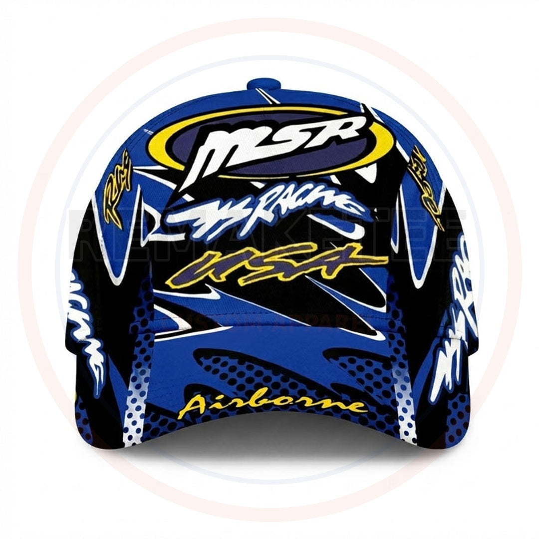 RemakeTee Custom Vintage Retro VMX Racing Cap 348