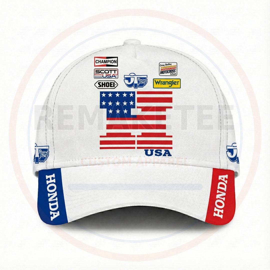 RemakeTee Custom Vintage Retro VMX Racing Cap 517