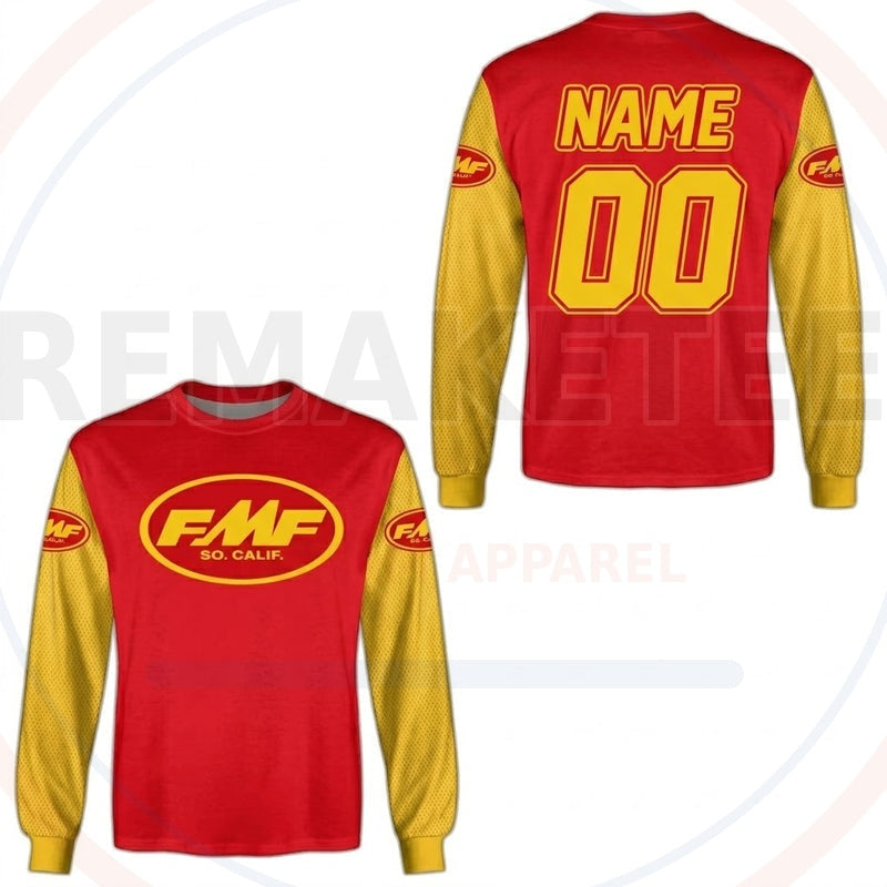 RemakeTee Custom Vintage Retro VMX Racing Jersey 021