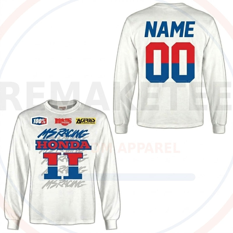 RemakeTee Custom Vintage Retro VMX Racing Jersey 028