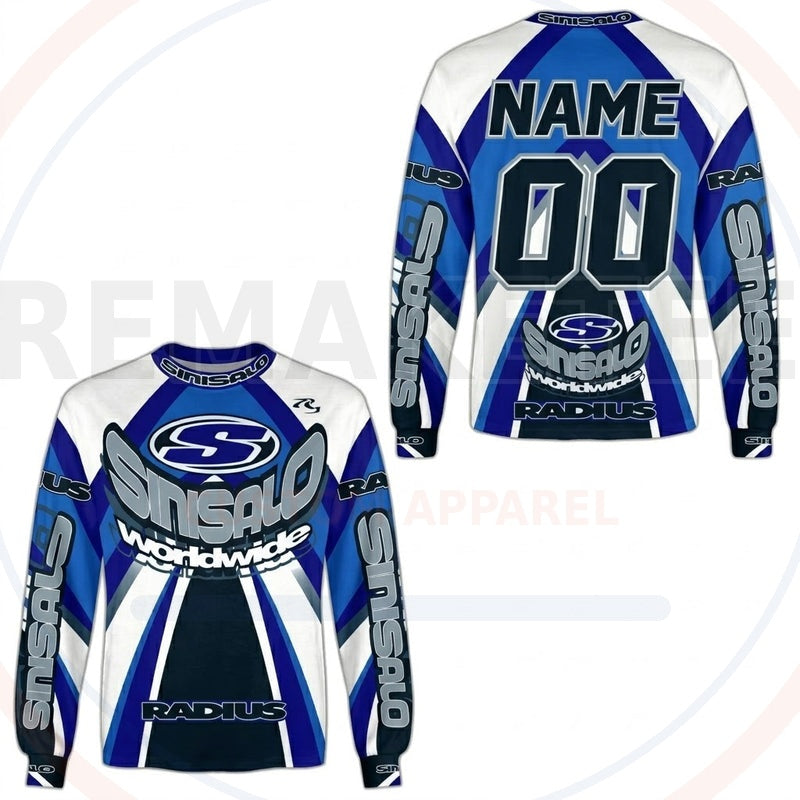 RemakeTee Custom Vintage Retro VMX Racing Jersey 037