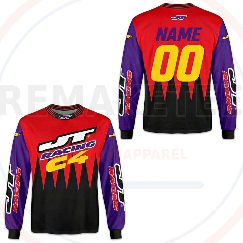 RemakeTee Custom Vintage Retro VMX Racing Jersey 066
