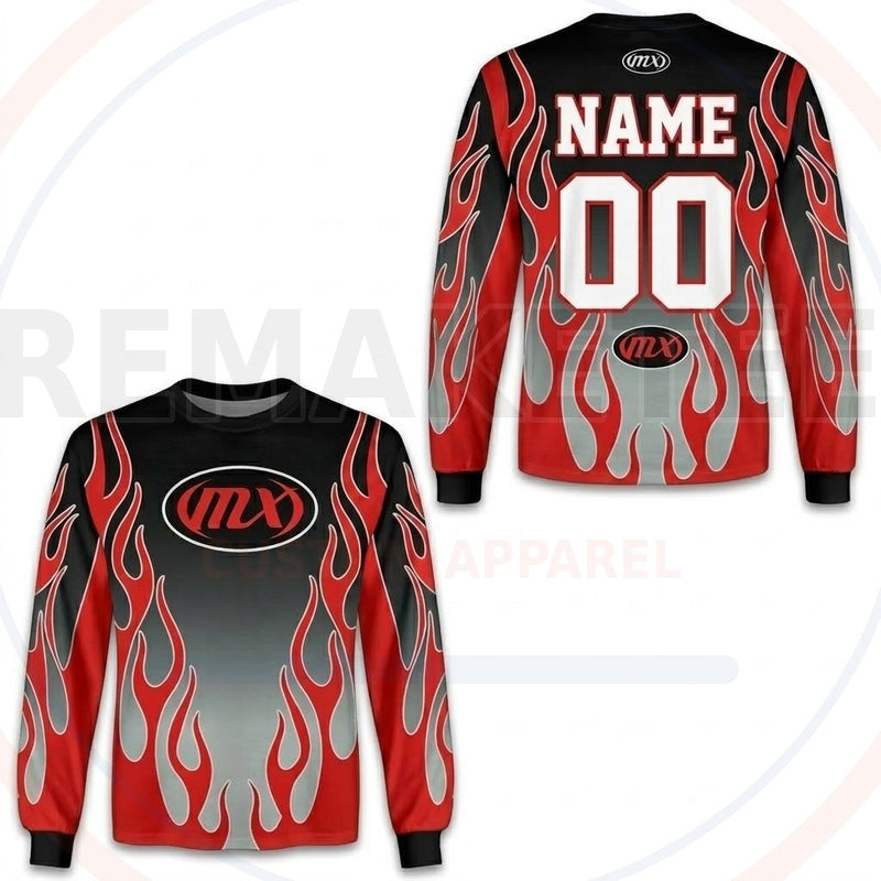 RemakeTee Custom Vintage Retro VMX Racing Jersey 077
