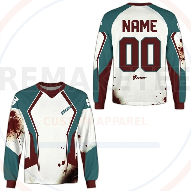 RemakeTee Custom Vintage Retro VMX Racing Jersey 079
