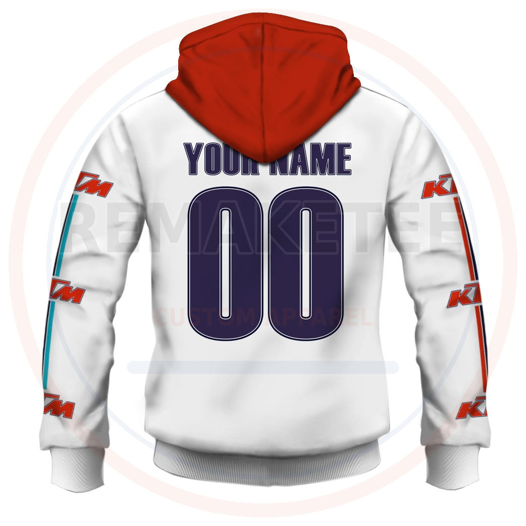 KTM #1020 vintage VMX racing jersey - design detail 6