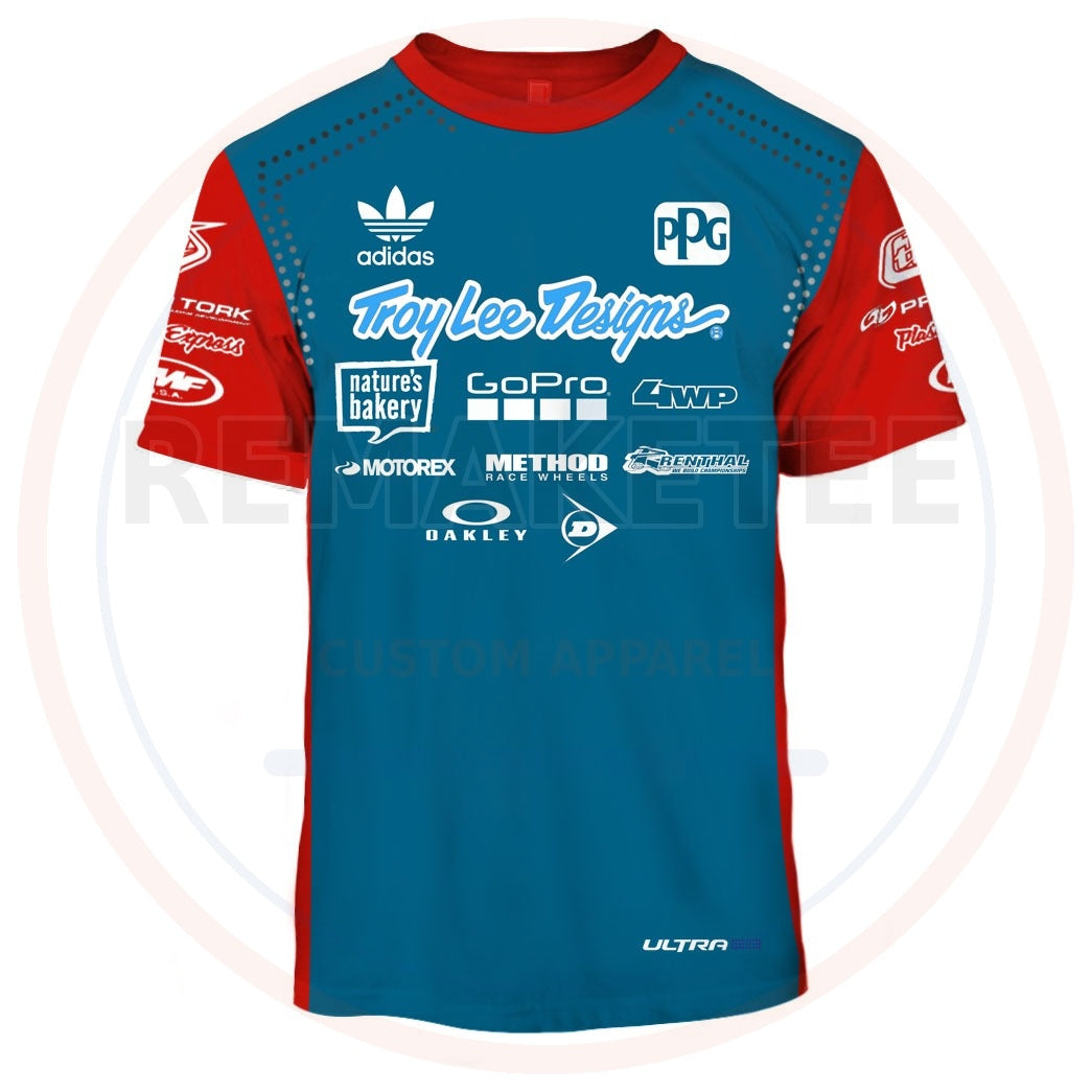 RemakeTee Custom Vintage Retro VMX Racing Jersey 1043