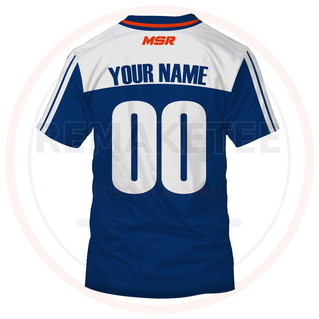 RemakeTee Custom Vintage Retro VMX Racing Jersey 1051