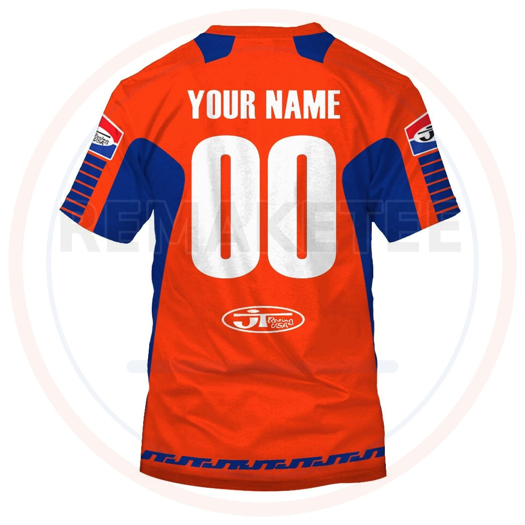 RemakeTee Custom Vintage Retro VMX Racing Jersey 1069