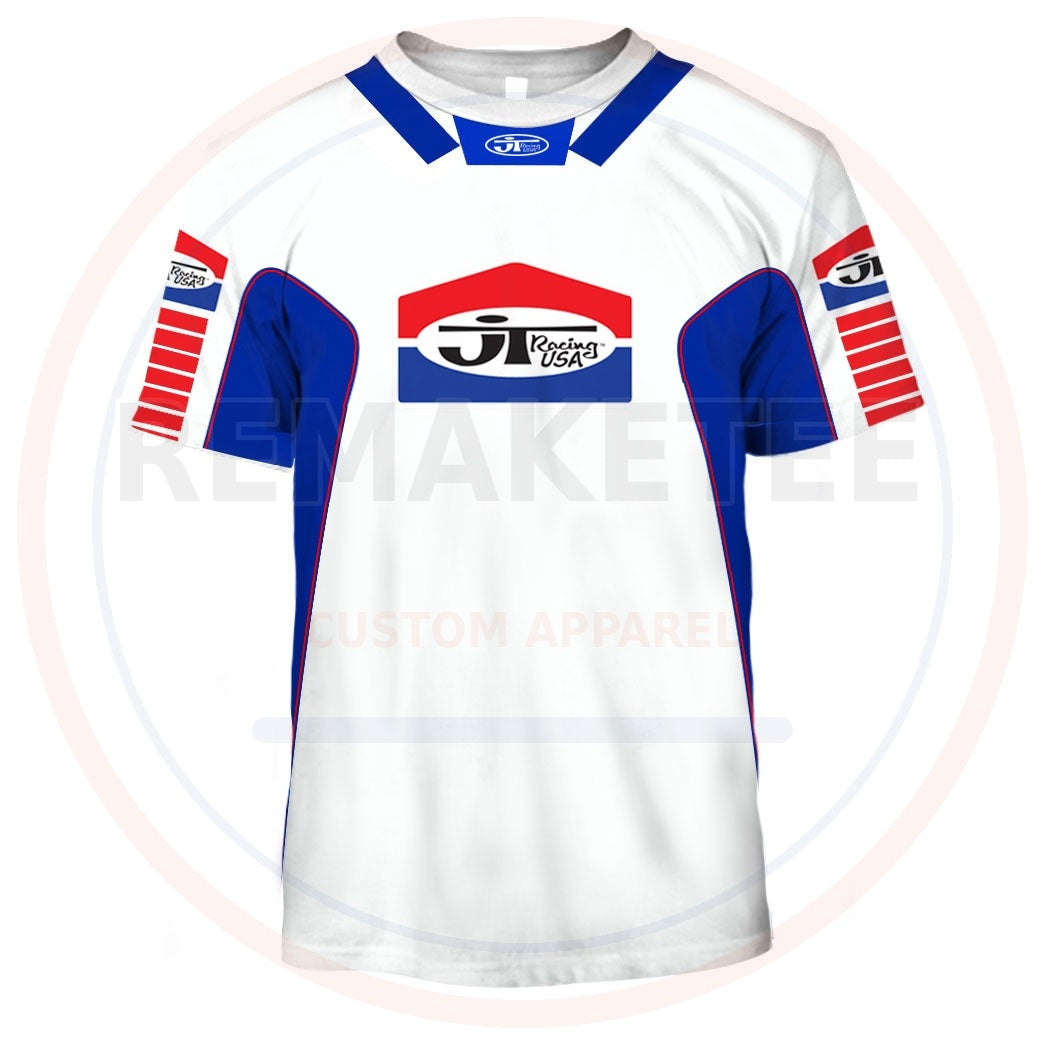 RemakeTee Custom Vintage Retro VMX Racing Jersey 1070