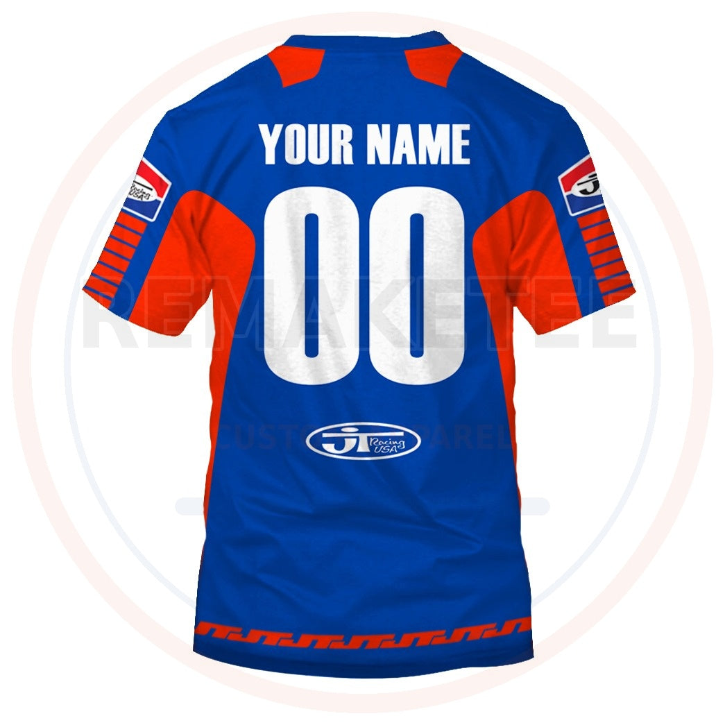 RemakeTee Custom Vintage Retro VMX Racing Jersey 1071