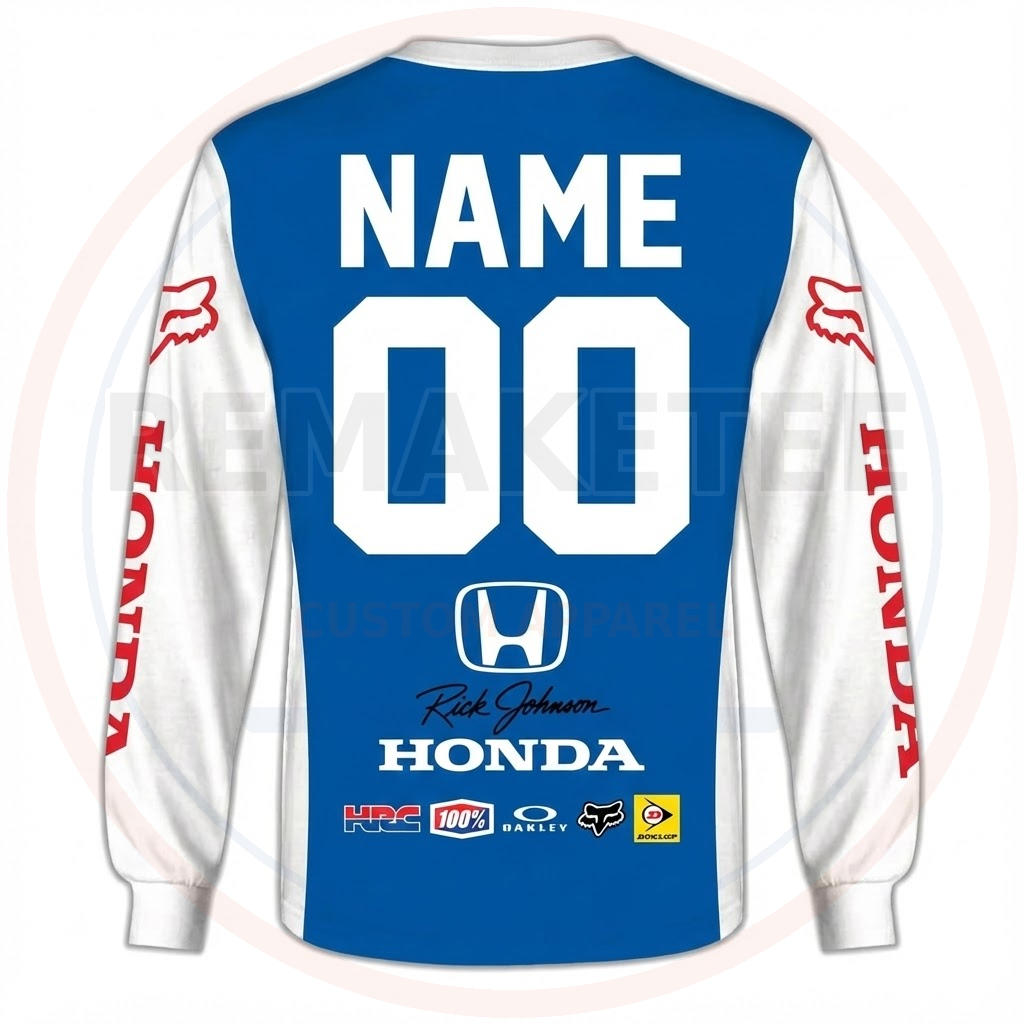 RemakeTee Custom Vintage Retro VMX Racing Jersey 1083
