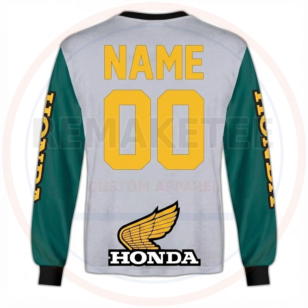 RemakeTee Custom Vintage Retro VMX Racing Jersey 1088