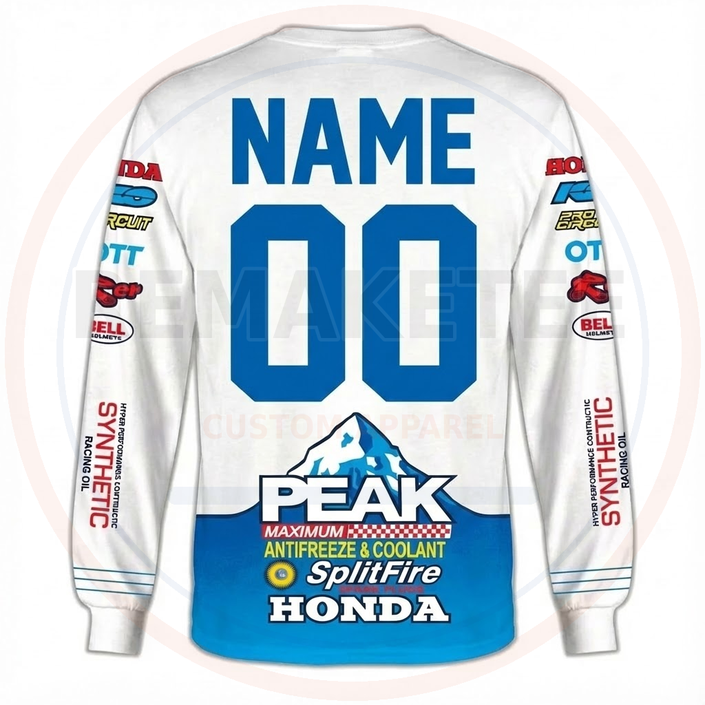 RemakeTee Custom Vintage Retro VMX Racing Jersey 1090