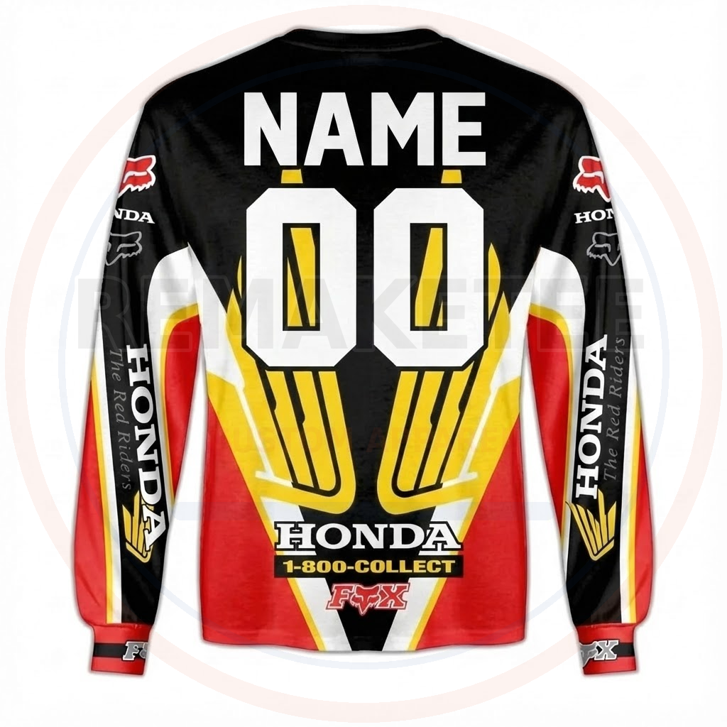 RemakeTee Custom Vintage Retro VMX Racing Jersey 1092