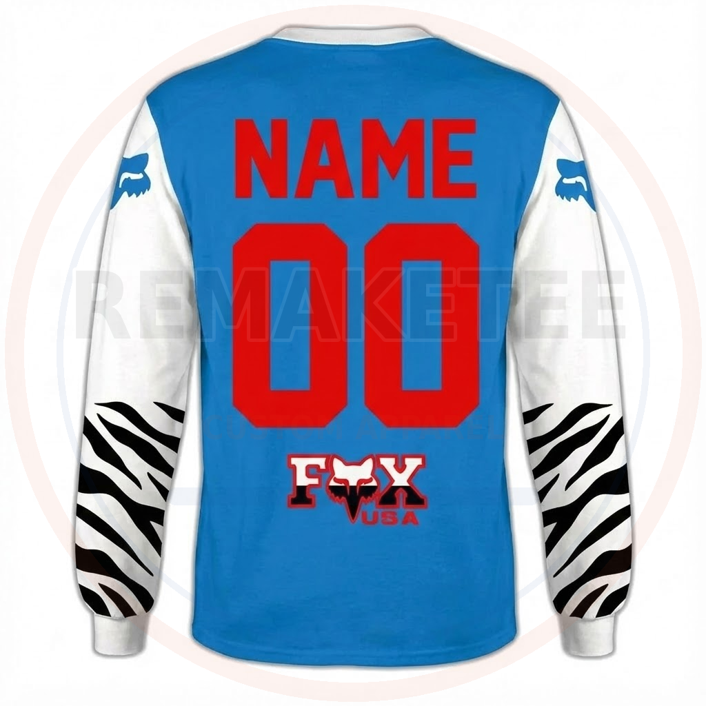 RemakeTee Custom Vintage Retro VMX Racing Jersey 1095