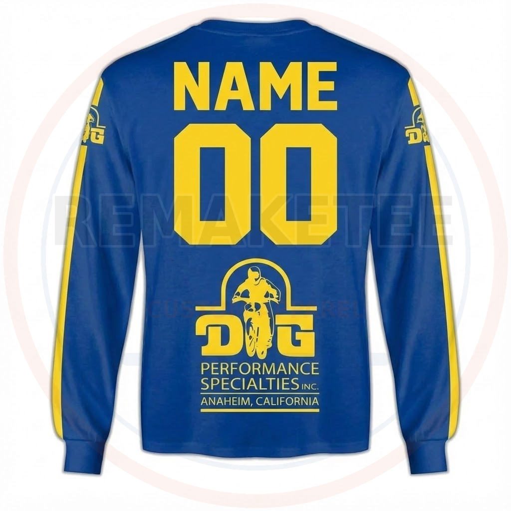 RemakeTee Custom Vintage Retro VMX Racing Jersey 1097