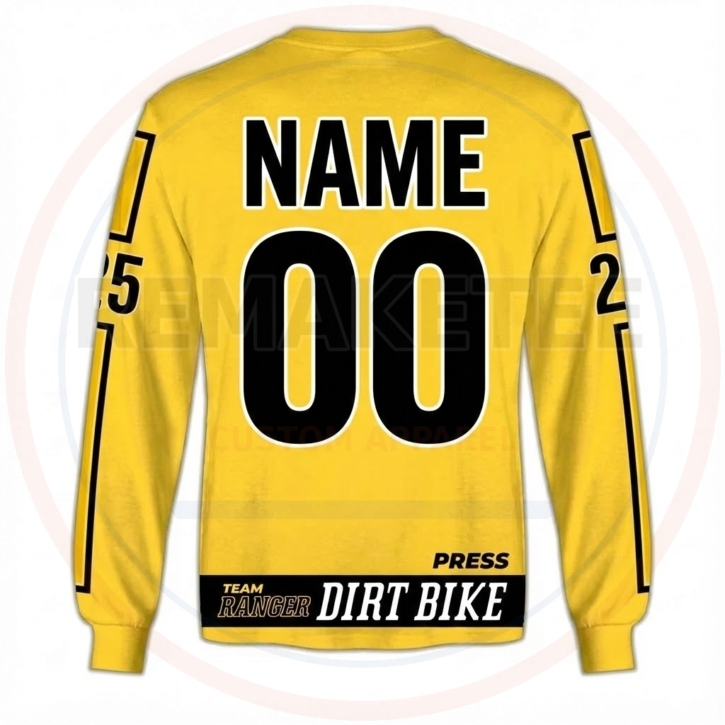 RemakeTee Custom Vintage Retro VMX Racing Jersey 1100