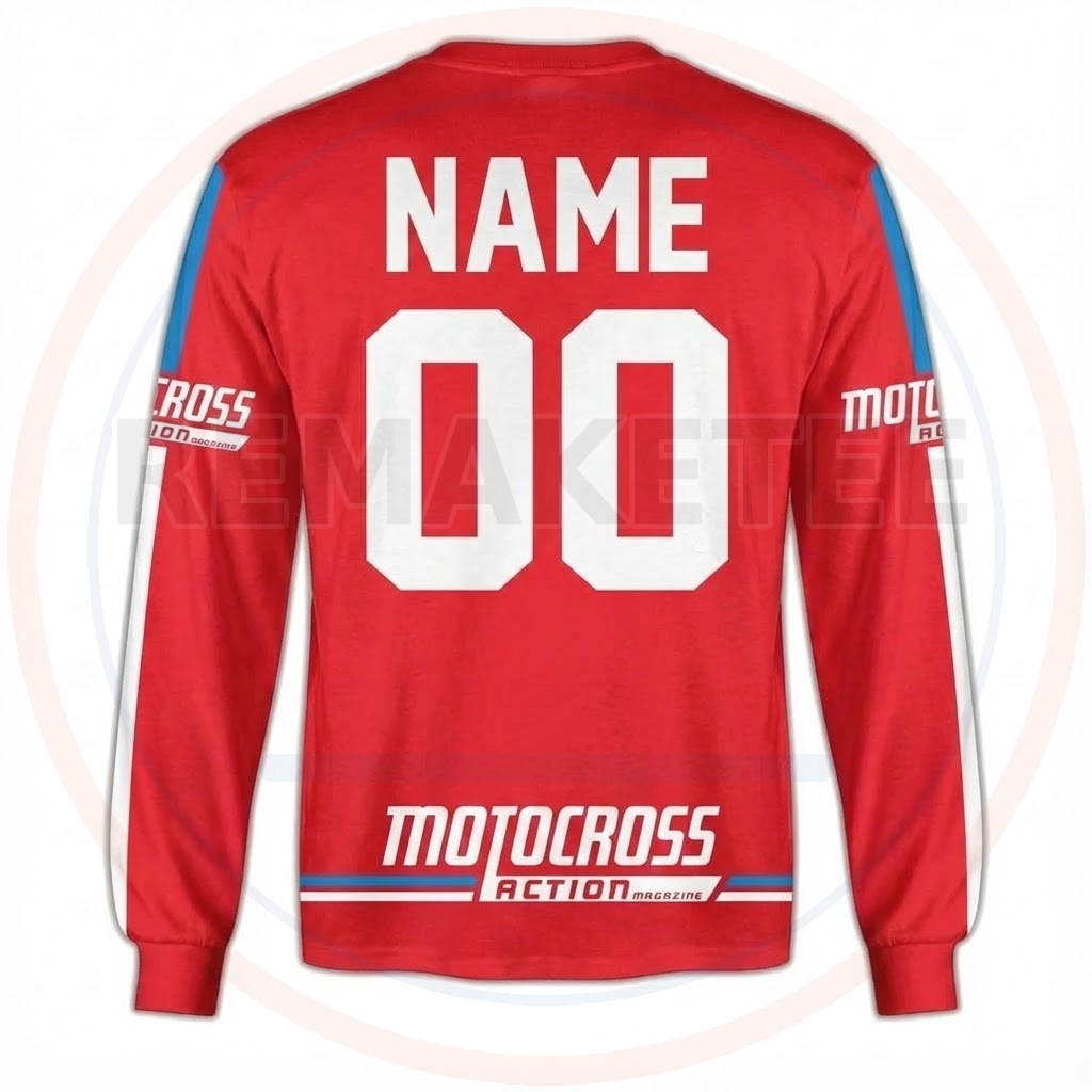 RemakeTee Custom Vintage Retro VMX Racing Jersey 1101