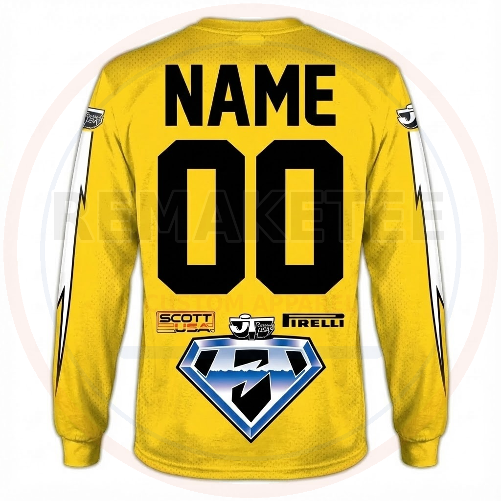 RemakeTee Custom Vintage Retro VMX Racing Jersey 1103