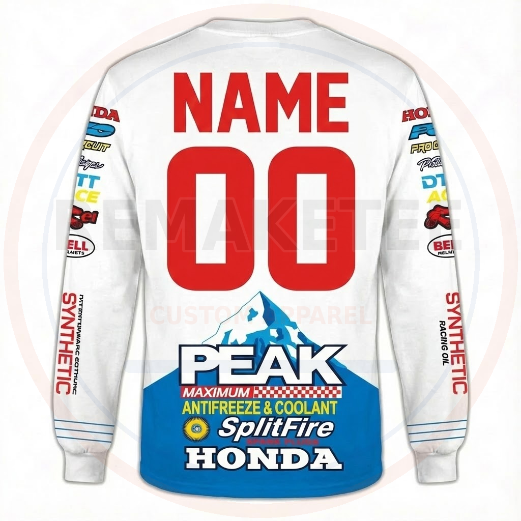 RemakeTee Custom Vintage Retro VMX Racing Jersey 1104