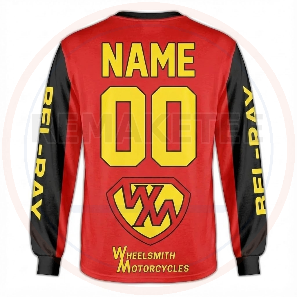 RemakeTee Custom Vintage Retro VMX Racing Jersey 1105