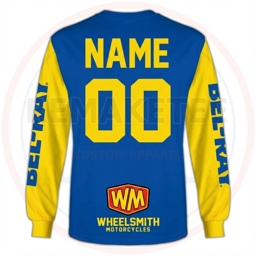 RemakeTee Custom Vintage Retro VMX Racing Jersey 1106