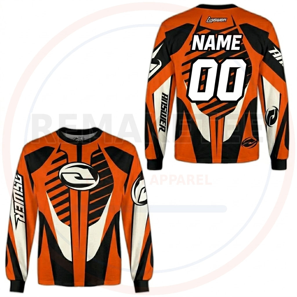 RemakeTee Custom Vintage Retro VMX Racing Jersey 1109
