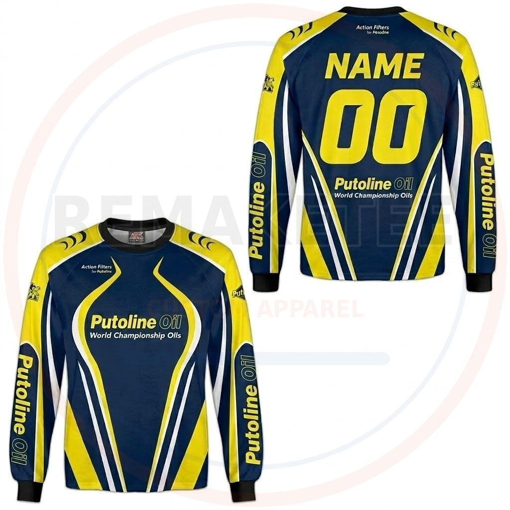 RemakeTee Custom Vintage Retro VMX Racing Jersey 1117